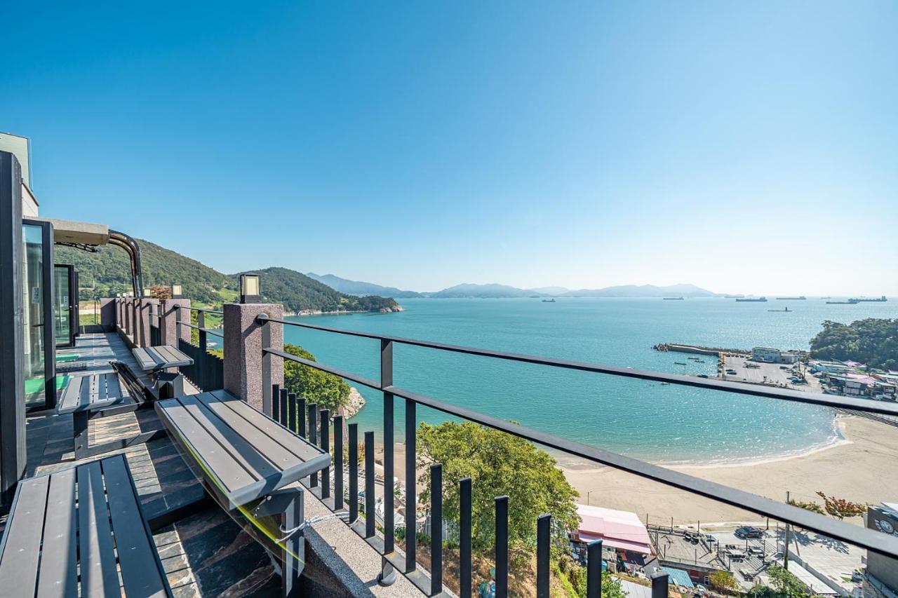 Le Paradis Ocen View Spa Pension Hotel Yeosu Exterior photo