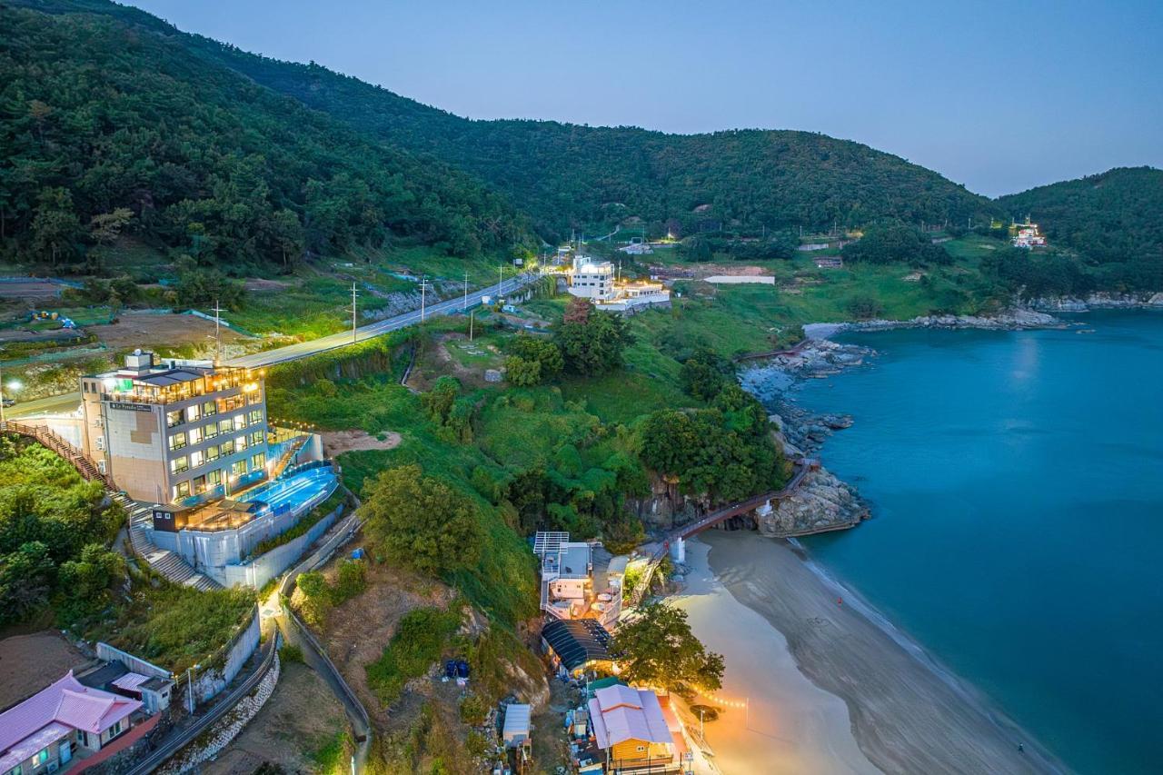 Le Paradis Ocen View Spa Pension Hotel Yeosu Exterior photo